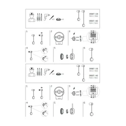 Kinkiet ORBIT M Czarny 1xGX53