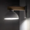 Kinkiet OSLO Biały Metalowy Klosz 1xE27