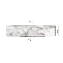 Kinkiet PIERCE Biały Tworzywo 12W LED