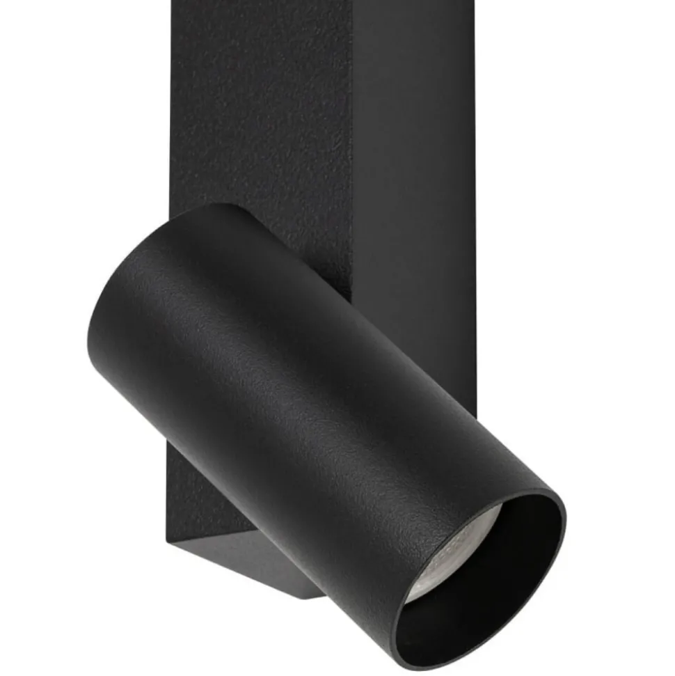 Kinkiet regulowany z włącznikiem EASY LED LEFT czarny 1xGU10