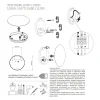 Kinkiet RING Biały 10W LED 3000K IP20 25cm