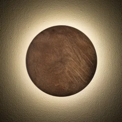 Kinkiet RING TIMBER LED M 10W 3000K