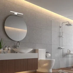 Kinkiet SHINE Biały 7W LED IP44 30cm