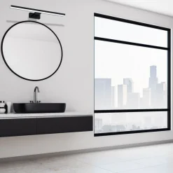Kinkiet SHINE BLACK 80cm 15W LED