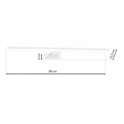 Kinkiet SHINE WHITE 80cm 15W LED