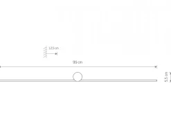 Kinkiet SPIN LED M biały 14W 3000K