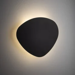 Kinkiet STONE czarny 3xG9