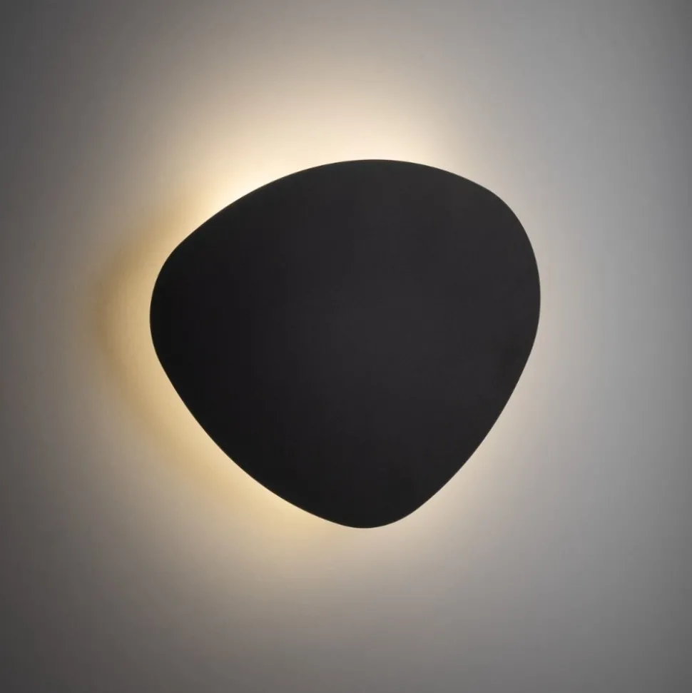 Kinkiet STONE czarny 3xG9