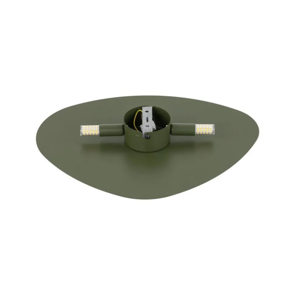 Kinkiet STONE zielony 2xG9