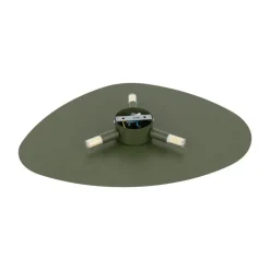 Kinkiet STONE zielony 3xG9