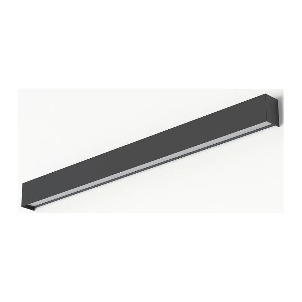 Kinkiet STRAIGHT Grafitowy 1xT8 16W LED 3000K 92cm