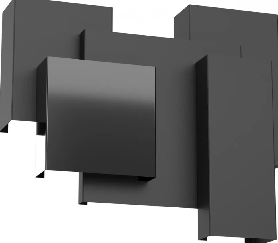 Kinkiet WALL Czarny 5xG9