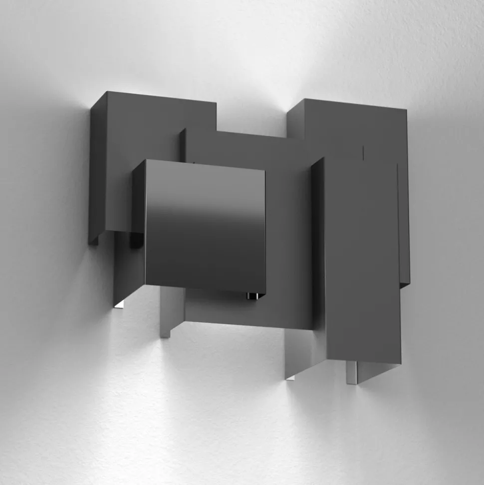Kinkiet WALL Czarny 5xG9