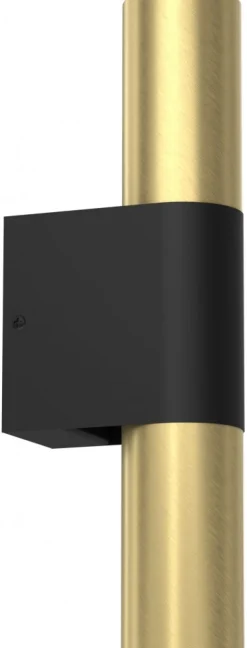Kinkiet WALL Czarny Złoty 2xGU10 L