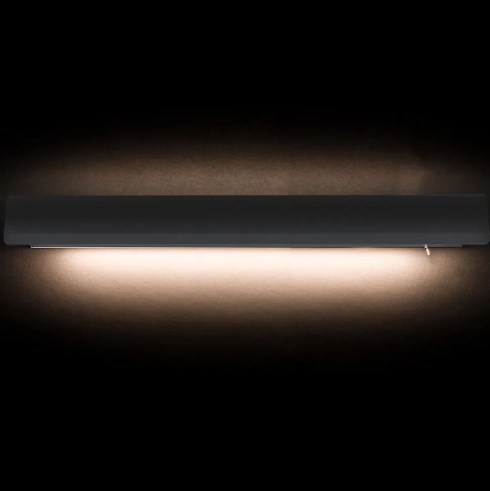 Kinkiet WING Czarny 11W LED 3000K IP20 68cm