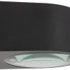 Kinkiet zewnętrzny NEL LED czarny 5W IP54 3000K