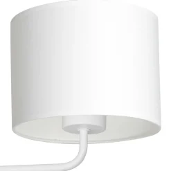 Kinkiet ARDEN Biały Abażur 1xE27 * Luminex