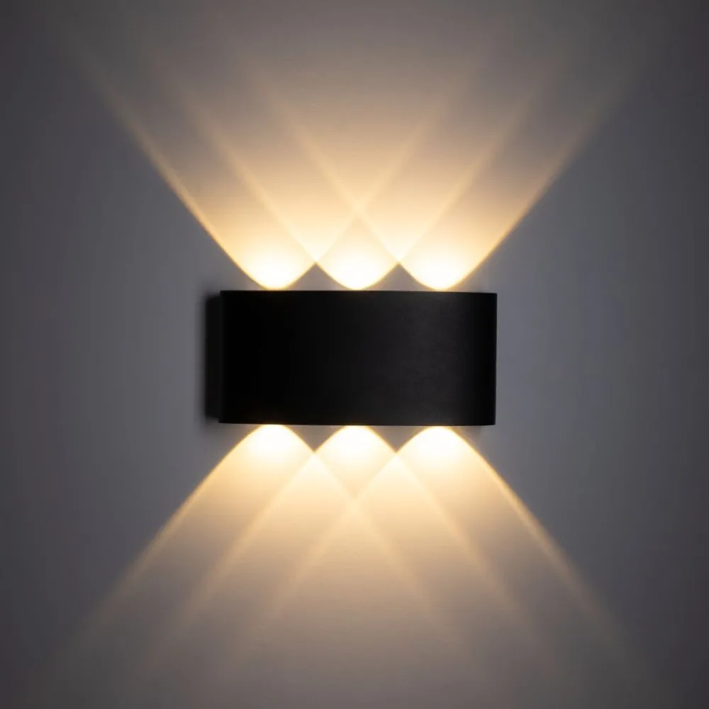 Kinkiet ARROW czarny 6xLED IP 54 * TK Lighting Best