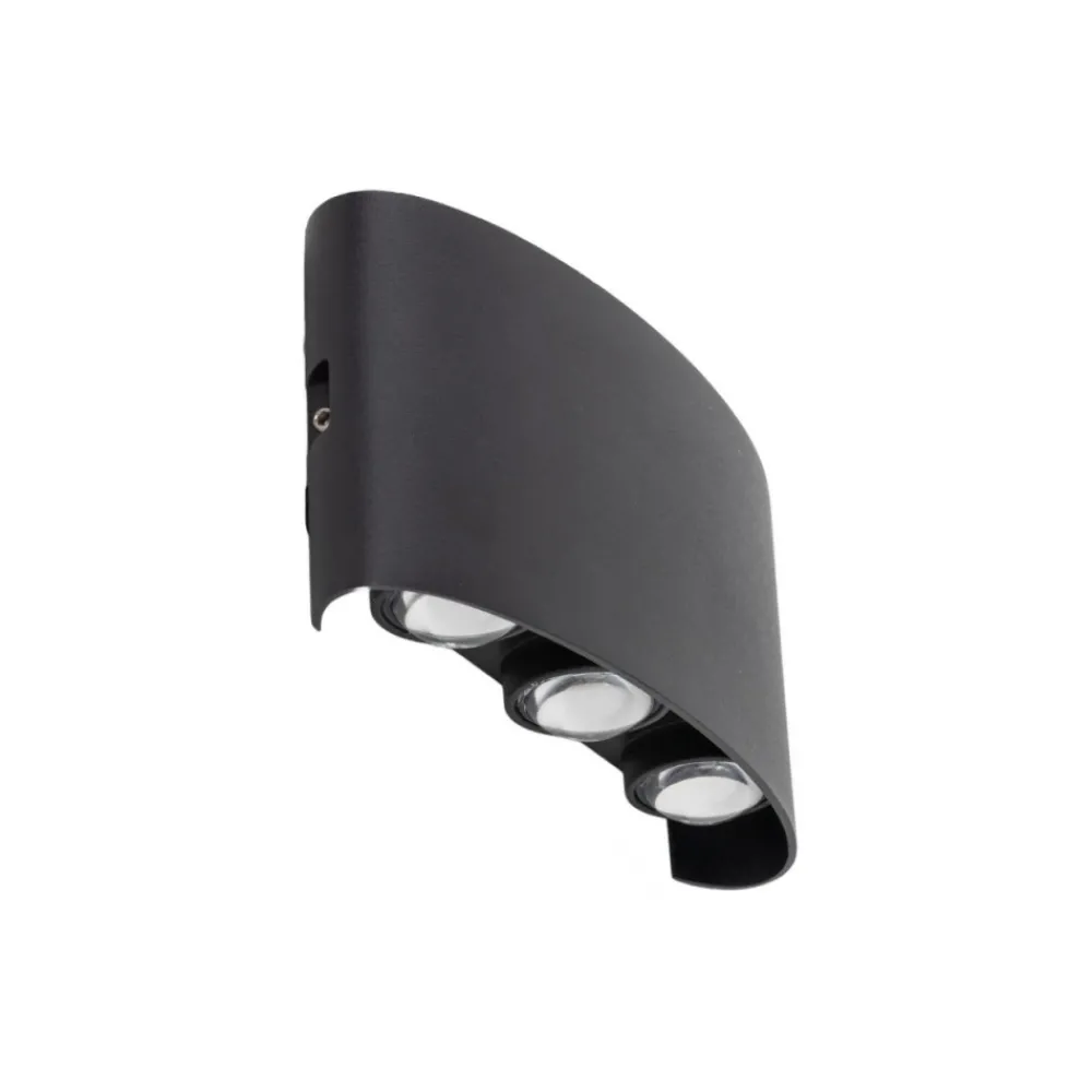 Kinkiet ARROW czarny 6xLED IP 54 * TK Lighting Best