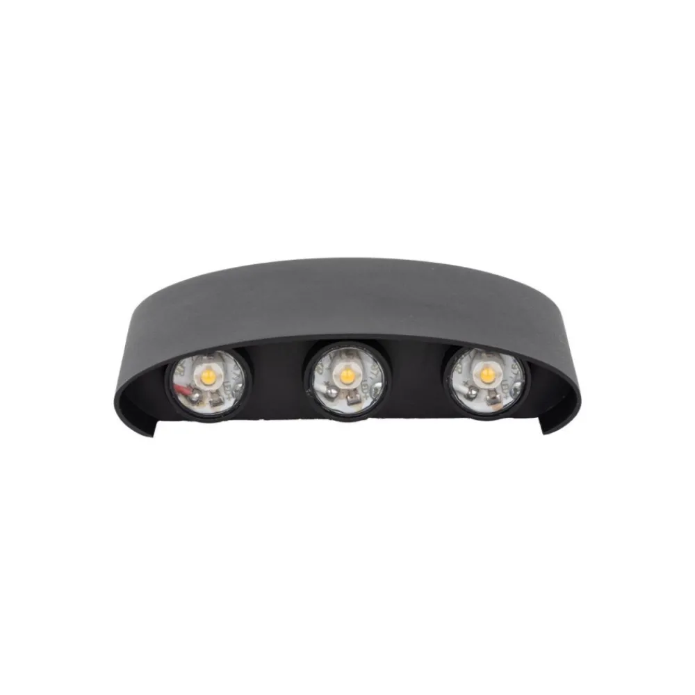 Kinkiet ARROW czarny 6xLED IP 54 * TK Lighting Best