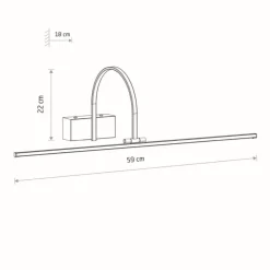 Kinkiet ARTLINE LED biały 6W * Nowodvorski Outlet