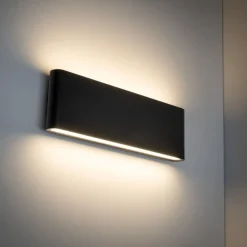 Kinkiet ARWENA L czarny 2xLED IP 54 * TK Lighting Clearance