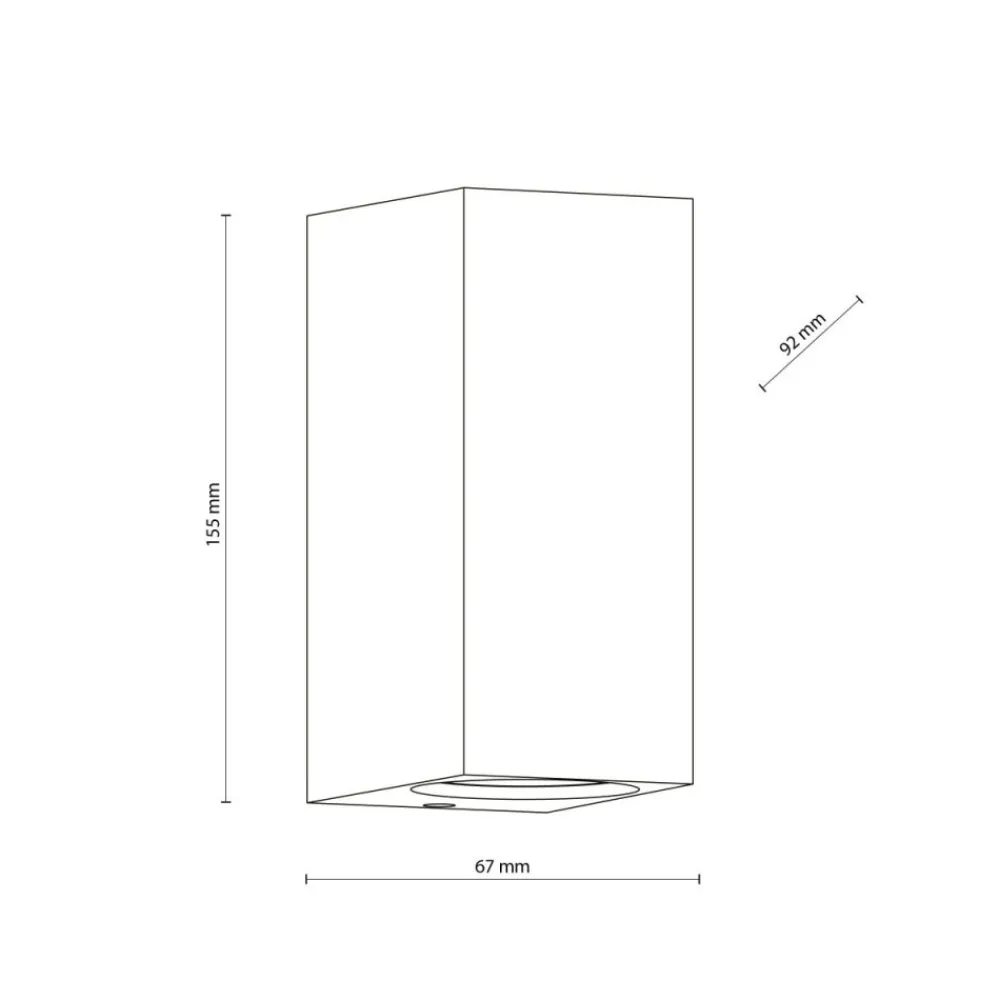 Kinkiet AXIS szary KINKIET 2xGU10 * TK Lighting Hot