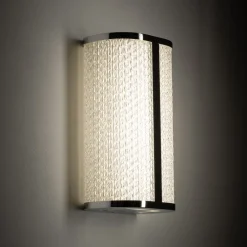 Kinkiet Łazienkowy PALMAS Srebrny 15W LED 4000K IP44 * Nowodvorski Online