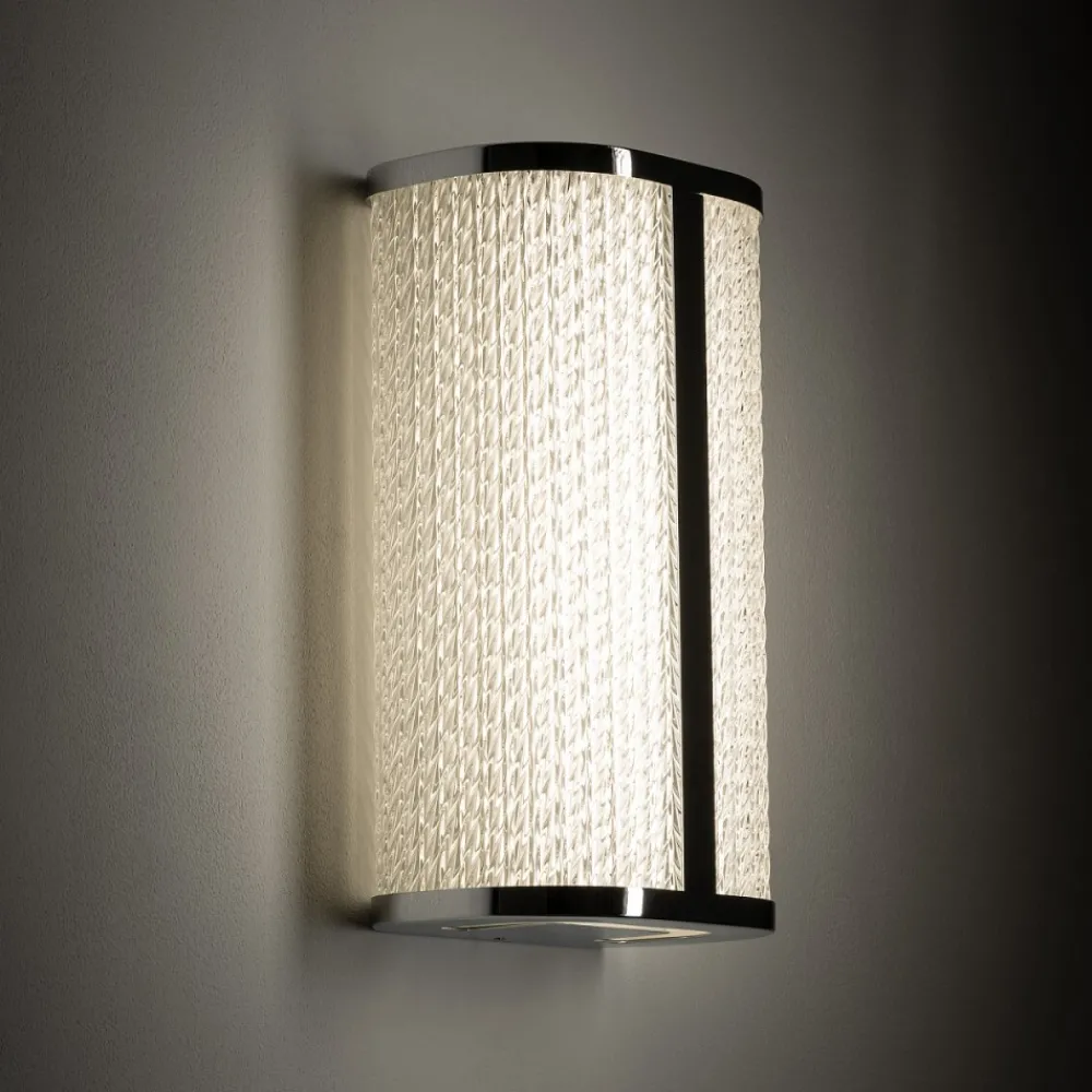 Kinkiet Łazienkowy PALMAS Srebrny 15W LED 4000K IP44 * Nowodvorski Online