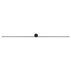 Kinkiet Łazienkowy PIN Czarny 15W LED 4000K IP44 121cm * Nowodvorski Clearance