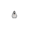 Kinkiet BRYLANT Czarny Metalowy Klosz Wtyczka 1xE27 * TK Lighting Sale