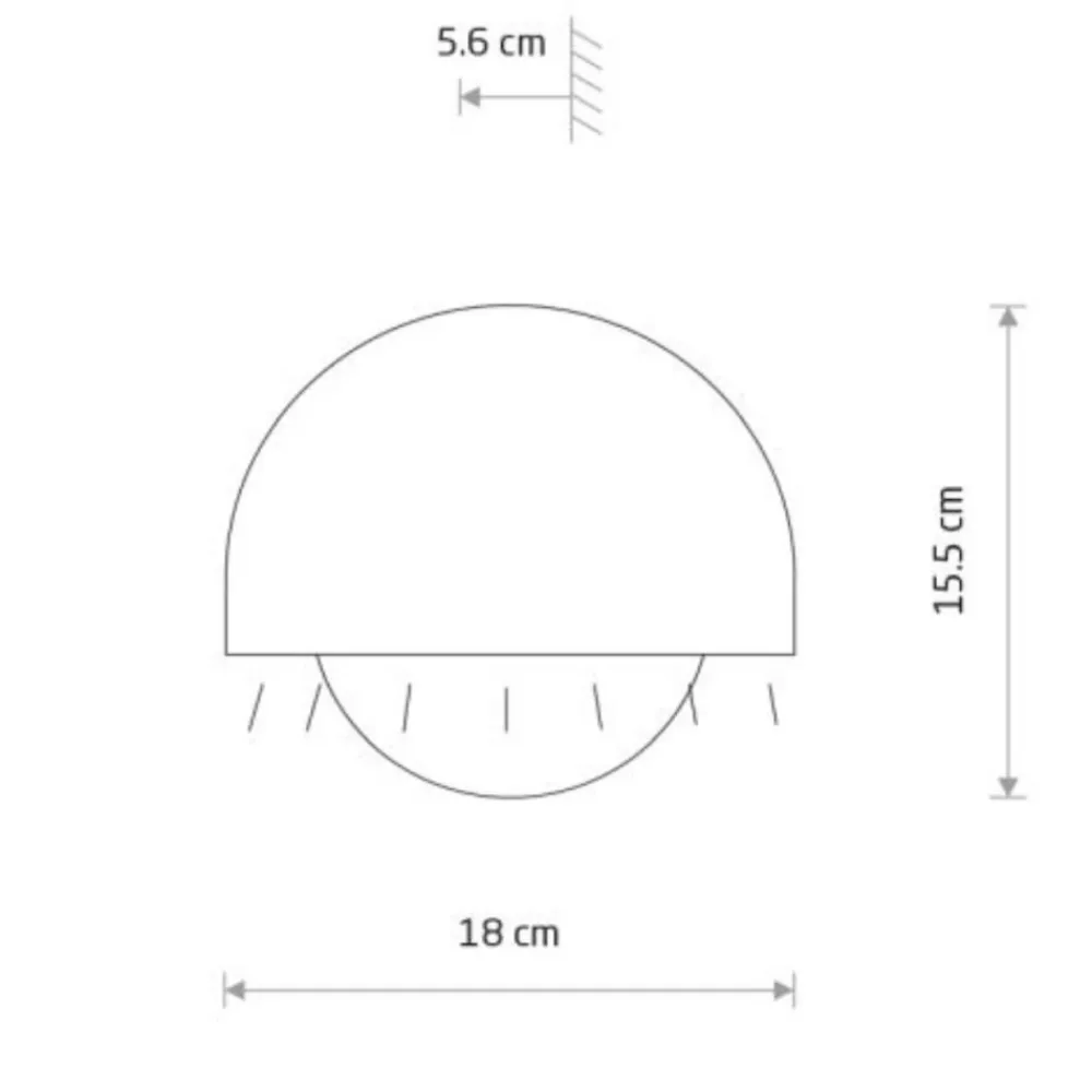 Kinkiet CABO LED beżowy 10W IP54 3000K * Nowodvorski Outlet