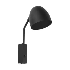 Kinkiet ścienny SOHO Czarny Metalowy Klosz 1xE27 * TK Lighting Best