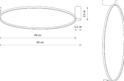 Kinkiet CIRCOLO Czarny 21W LED 4000K * Nowodvorski Clearance