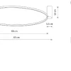 Kinkiet CIRCOLO Czarny 21W LED 3000K * Nowodvorski Online