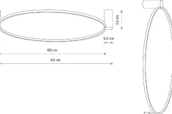 Kinkiet CIRCOLO Czarny 21W LED 3000K * Nowodvorski Online