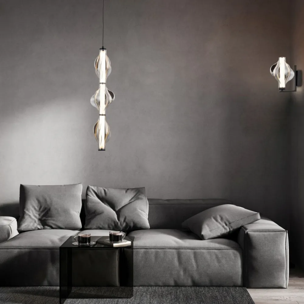 Kinkiet ELVA czarny 1xLED * TK Lighting Outlet