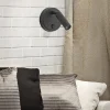 Kinkiet ENZO czarny 1xG9 z wyłącznikiem * TK Lighting Discount