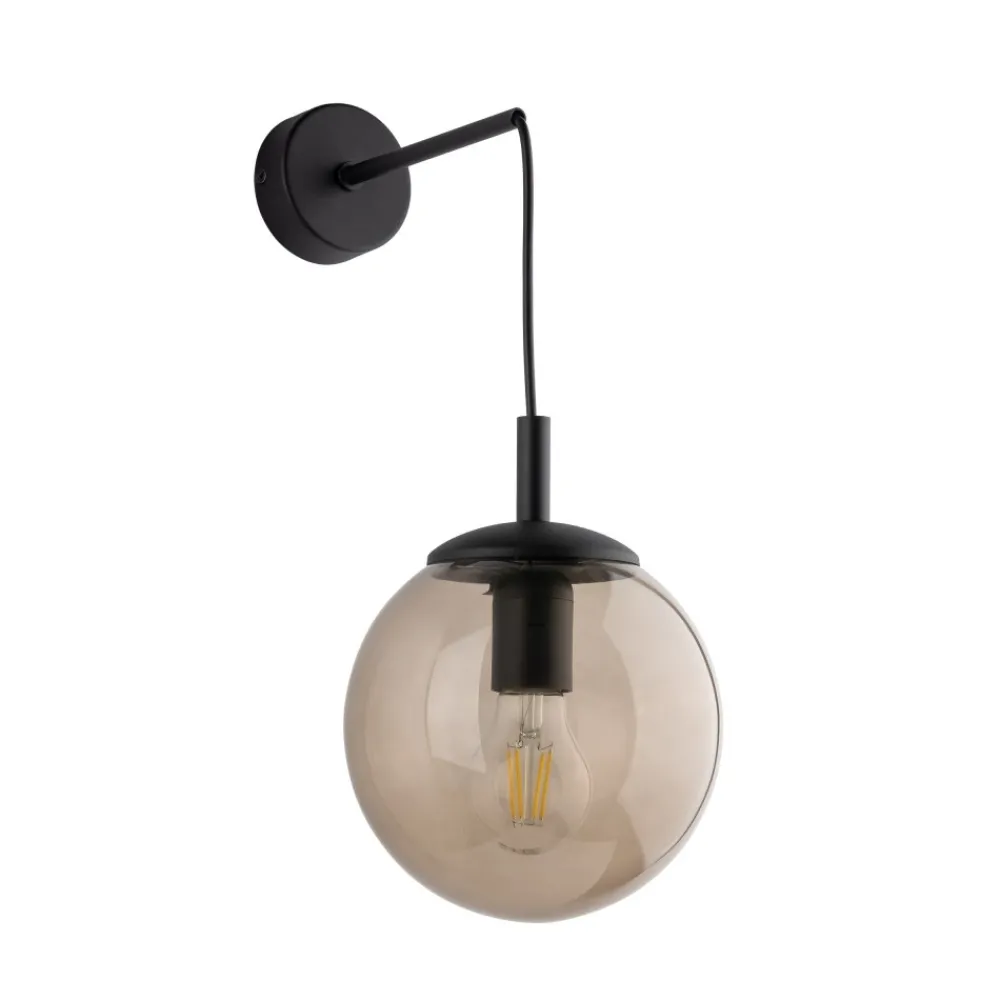 Kinkiet ESME Topaz Szklany Klosz 1xE27 * TK Lighting Outlet