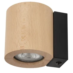 Kinkiet EVE WOOD buk 1xGU10 * TK Lighting Outlet