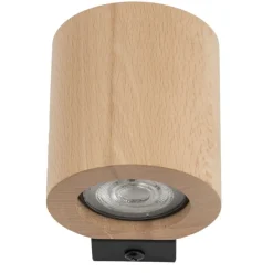 Kinkiet EVE WOOD buk 1xGU10 * TK Lighting Outlet