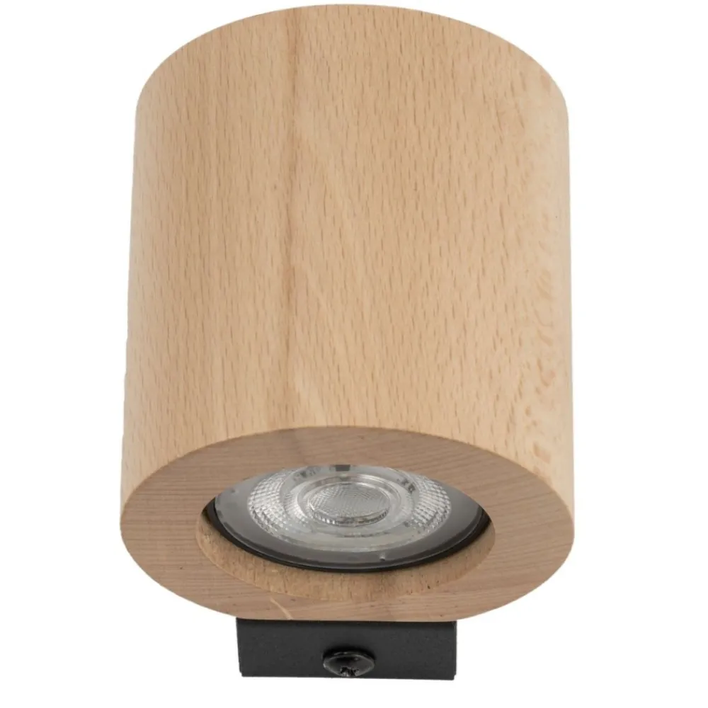 Kinkiet EVE WOOD buk 1xGU10 * TK Lighting Outlet