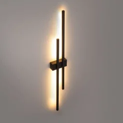 Kinkiet FLASH czarny 2xLED * TK Lighting Sale
