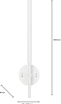 Kinkiet FOKUS Biały LED 1W+4W * TK Lighting Online
