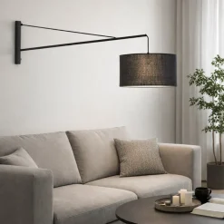 Kinkiet GLORII czarny 1xE27 * TK Lighting Outlet