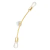 Kinkiet HELIX Złoty Loft 2xE27 * TK Lighting Outlet