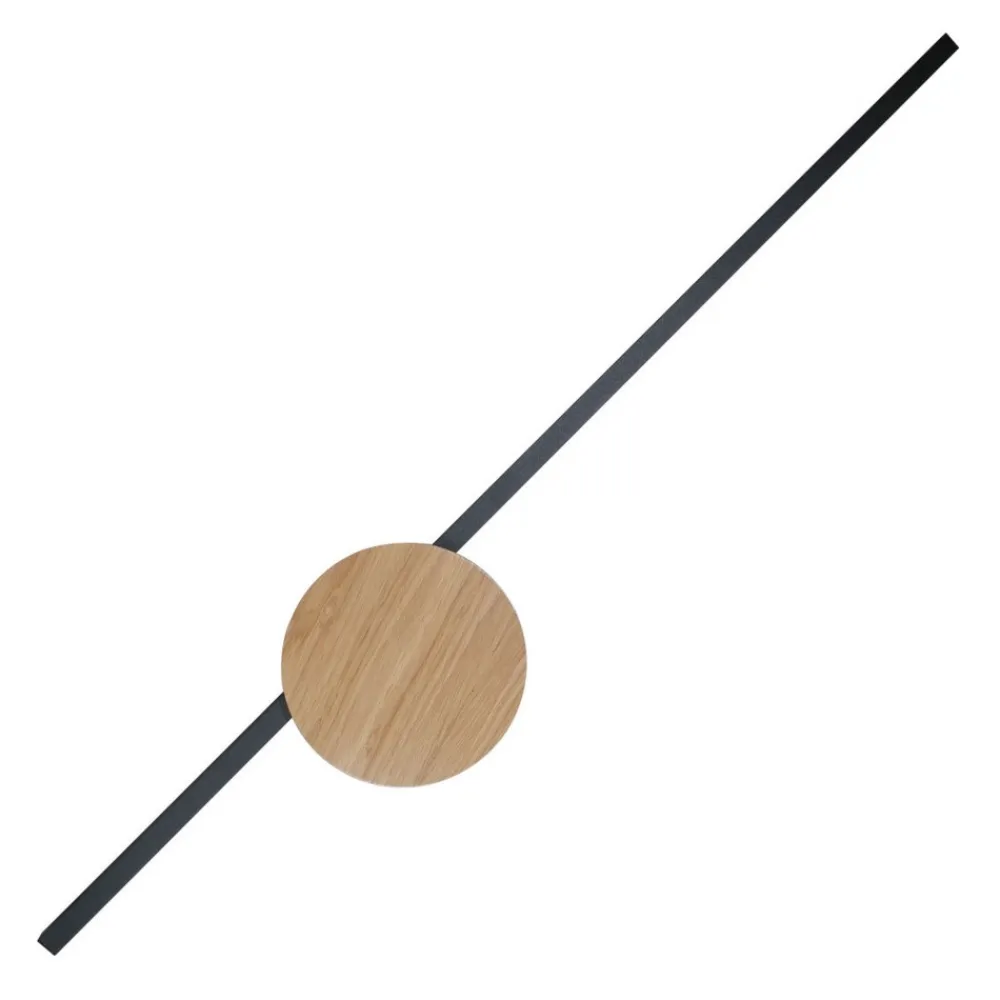 Kinkiet JAVA II Czarny Drewno 36W LED 93cm * TK Lighting Clearance
