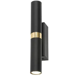 Kinkiet LAGOS czarny złoty 2xG9 * TK Lighting Hot