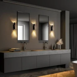 Kinkiet LAGOS czarny złoty 2xG9 * TK Lighting Hot