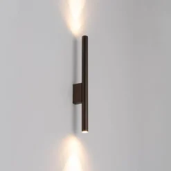 Kinkiet LASER 40cm brąz 2xG9 * Nowodvorski Online